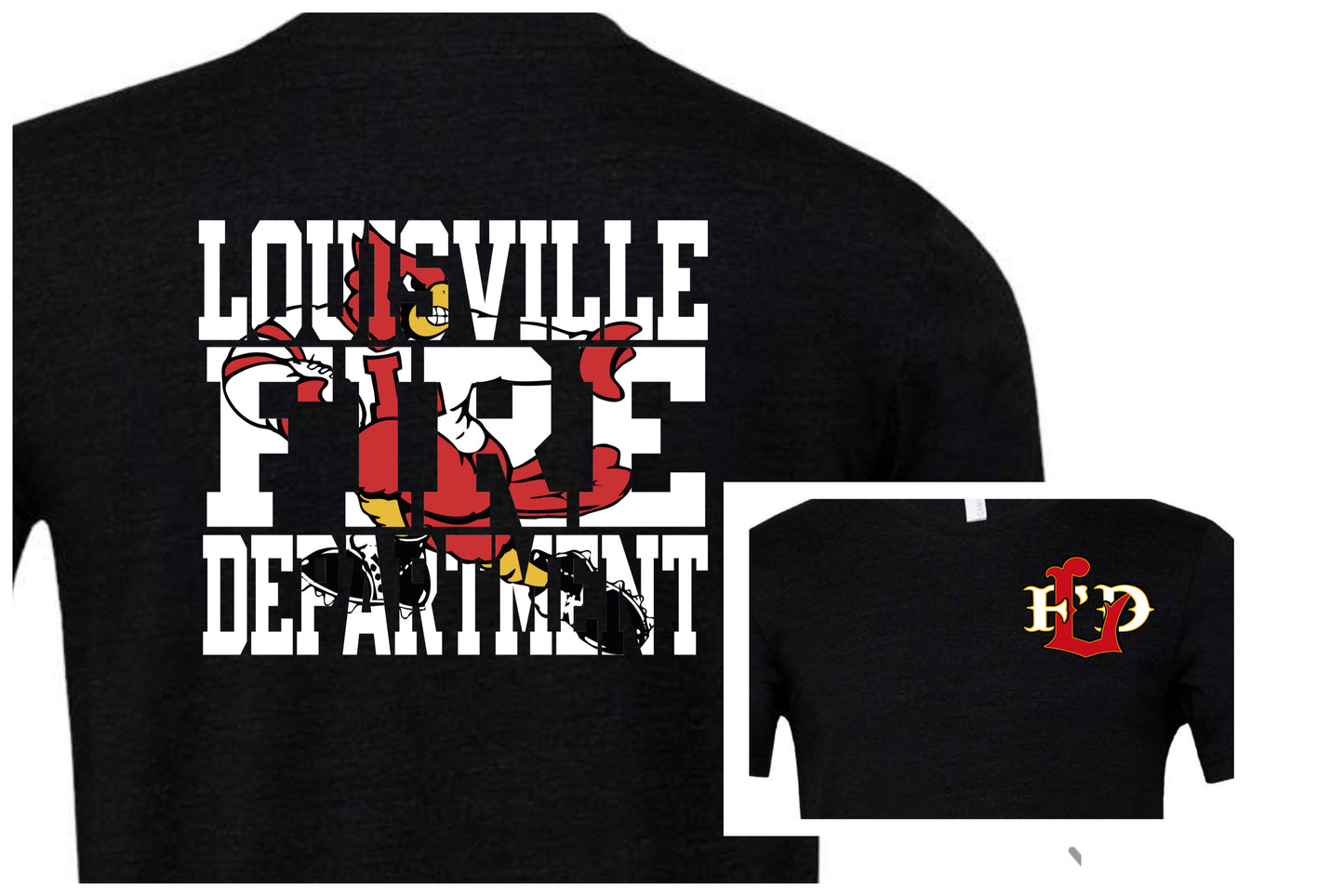 Off Duty LFD Cardinals Football Black