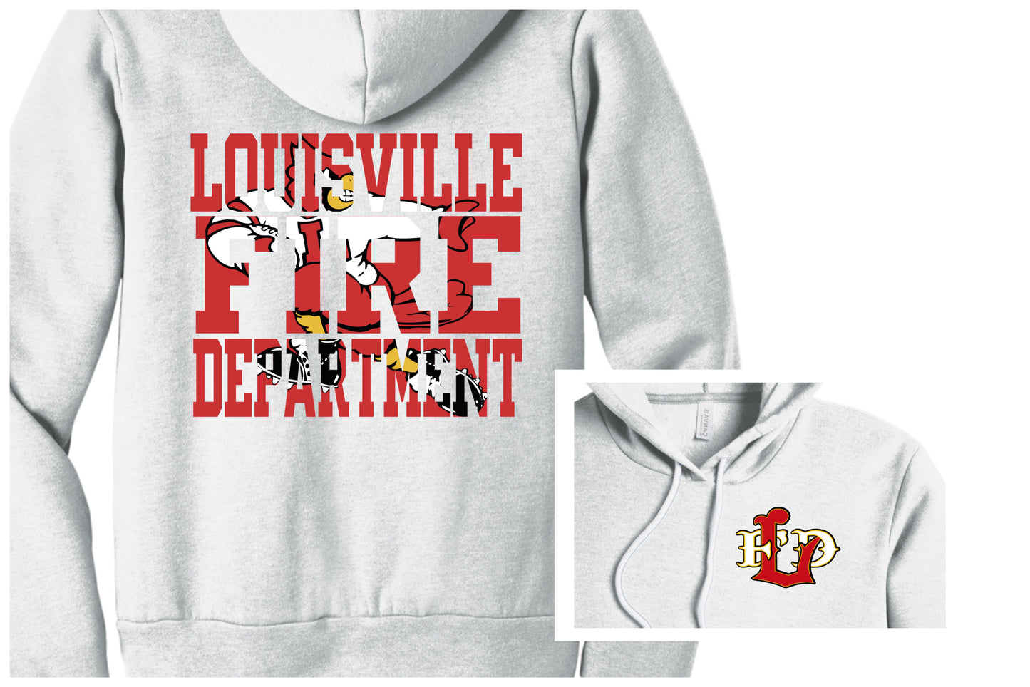 Off Duty LFD Cardinals Football White