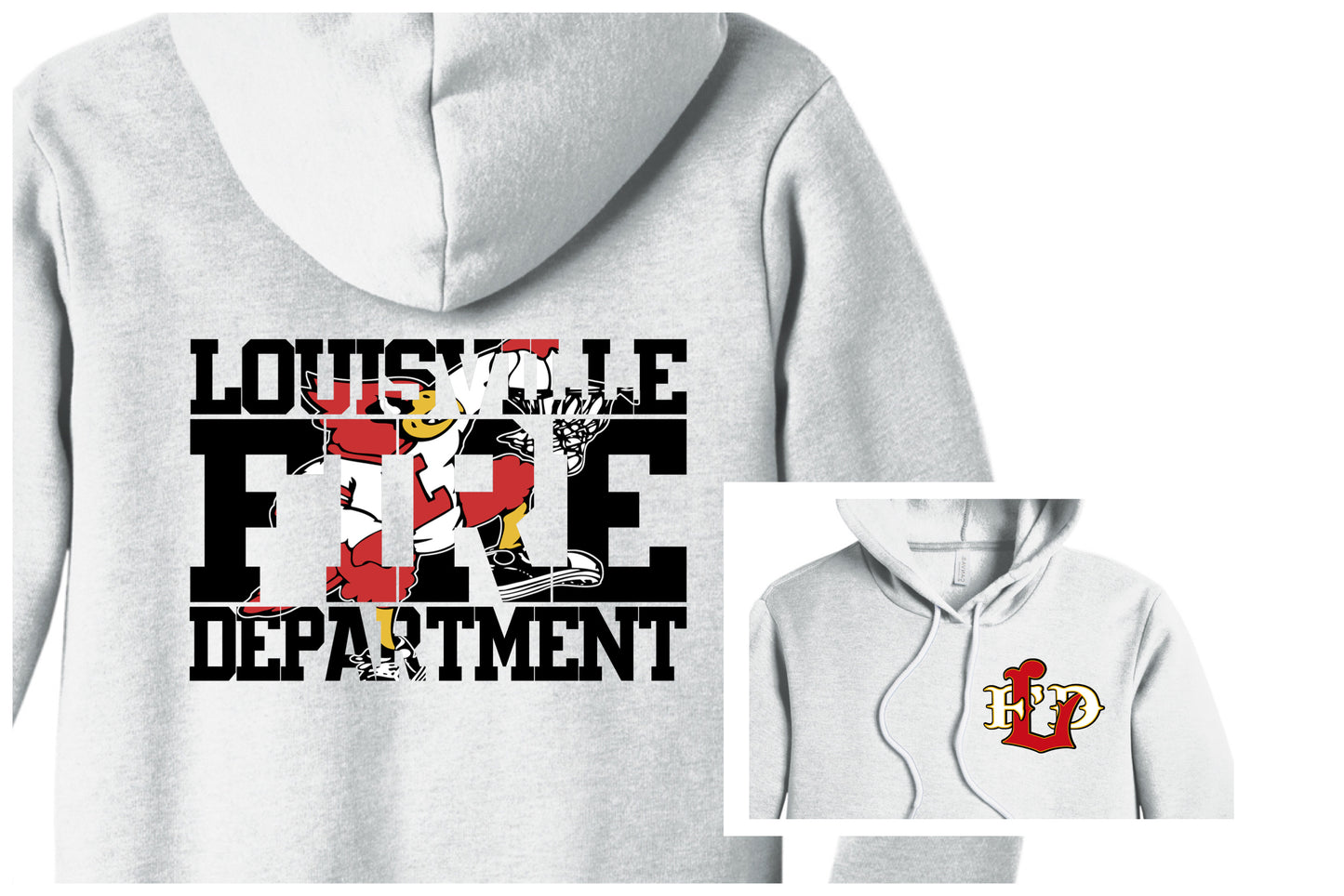 Off Duty LFD Cardinals Basketball White