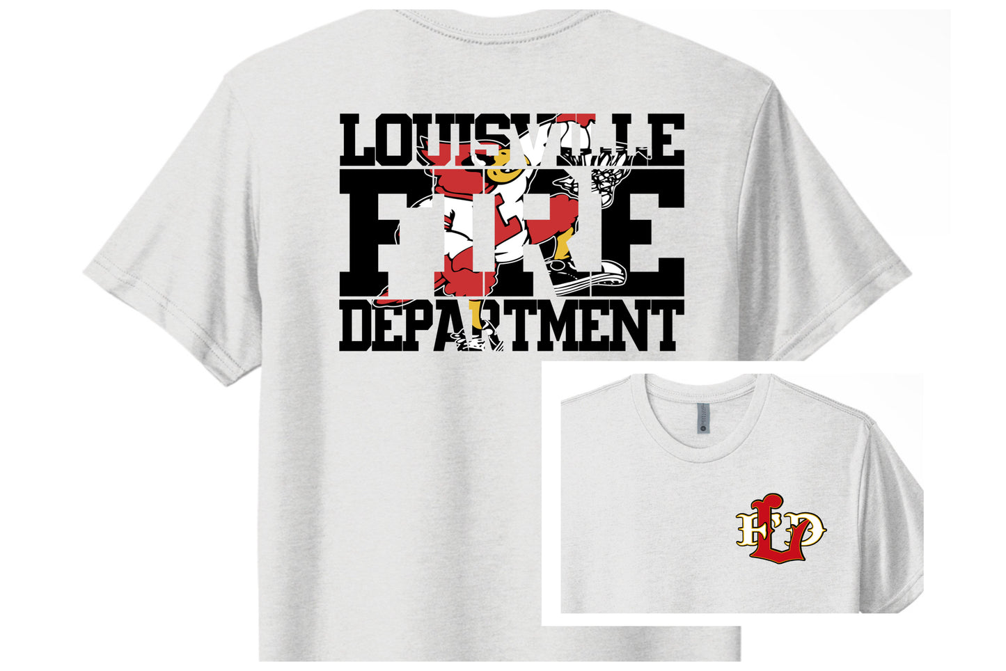 Off Duty LFD Cardinals Basketball White