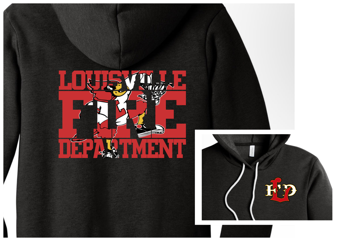 Off Duty LFD Cardinals Basketball Black