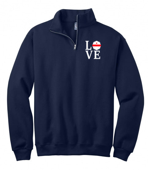 Love (red line badge) Apparel