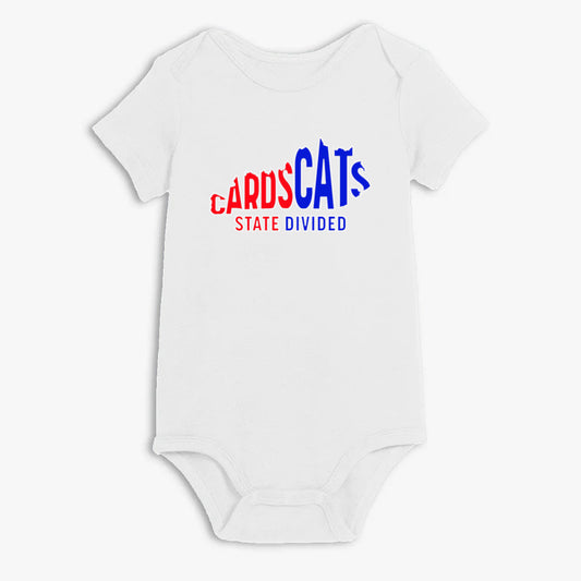 State Divided Onesie (CardsCats)